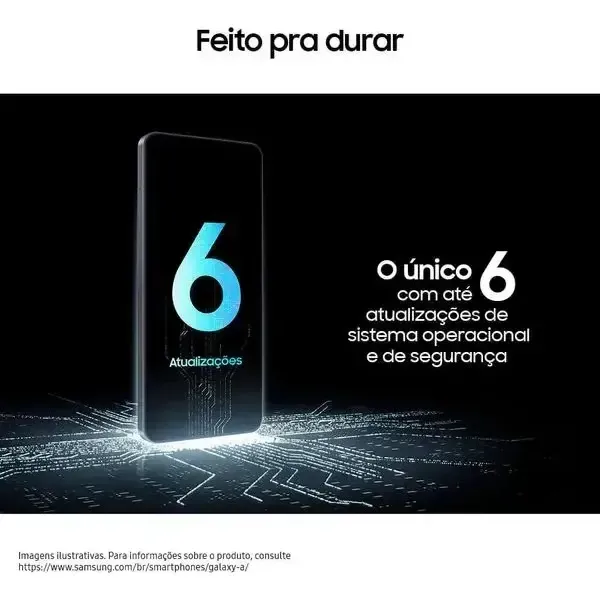 Celular Samsung Galaxy A17 5G - tela